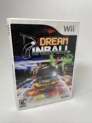 Nintendo Wii Dream Pinball 3D (2008) CIB Tested South Peak Games