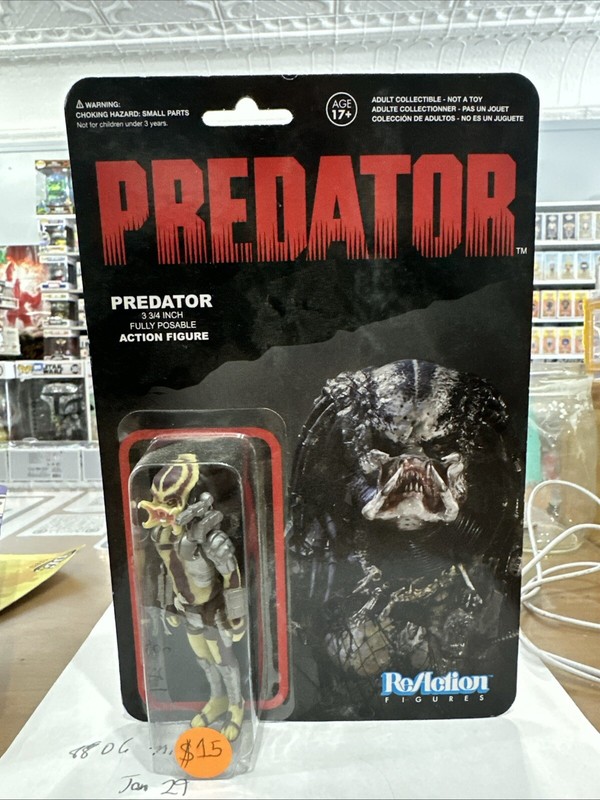 Predator - Open Mouth Predator ReAction Figure by FUNKO New