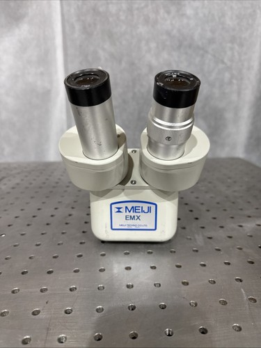 MEIJI Techno EMX Dental lab Tech  MICROSCOPE Tokyo Japan 0.5x 1x