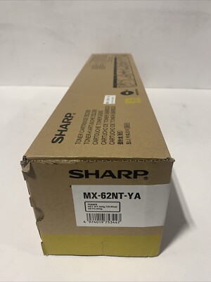 Sharp MX62NTYA Yellow Toner Cartridge