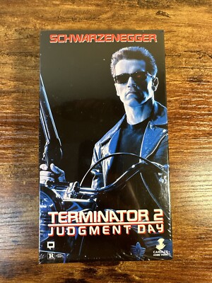 Terminator 2 Judgment Day (VHS, 1991) New Factory Sealed Carolco Video 1st Print