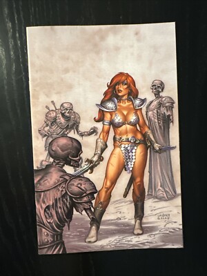 RED SONJA #13 INCENTIVE VIRGIN LINSNER  COVER 1