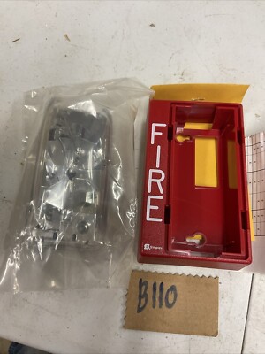 Simplex 4904-9137 Visible Strobe Wall Mount Red Fire Alarm- ECS
