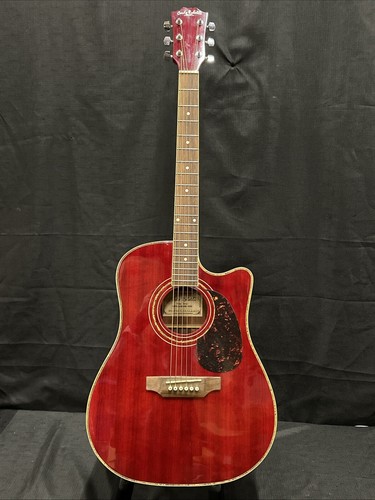 Vintage Carlo Robelli New York Red CBW4134CR 6-String