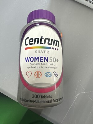 Centrum Silver Women 50+ Multivitamin/Multimineral Supplement (Pack of 200...