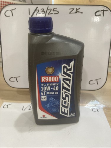 Suzuki Ecstar R9000 10w-40 4T Engine Oil MA2 (1 Qt) | eBay