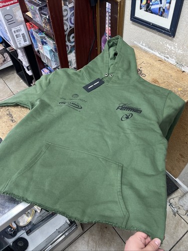 Playboy hoodie neon green hotsell