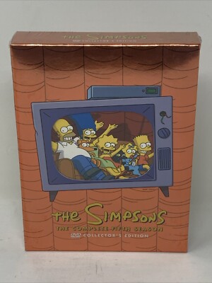 The Simpsons Complete Fifth Season 5 DVD Set -  Collector's Edition New SEALED