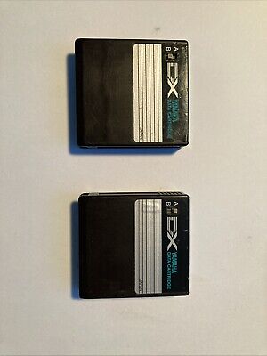 YAMAHA ROM Cartridge For DX7 synth. (2 Cartridges)