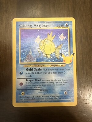 Shining Magikarp 66/64 Celebrations: Classic Collection Holo