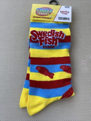 Crazy Socks, Favorite Candy Print Socks for Adults, Fun Colorful Prints