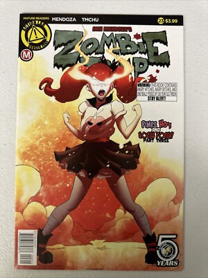 Zombie Tramp #23 2016 Volume 3 Dan Mendoza Action Lab Danger Zone 1st Print VFNM