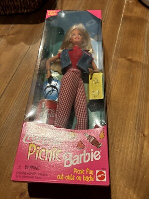 1997 mattel coca cola after the walk barbie doll fashion classic series nib 385504200185