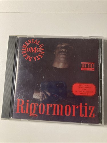 DMG - Rigormortiz CD 1993 Rap-a-Lot Records Rare OOP 1st