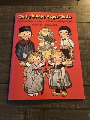 Dolly Dingle Paper Doll Book-1978-Uncut