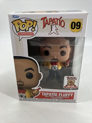 Funko Pop Comedians Gabriel Iglesias Tapatio Fluffy Vinyl Figure #09 WProtector