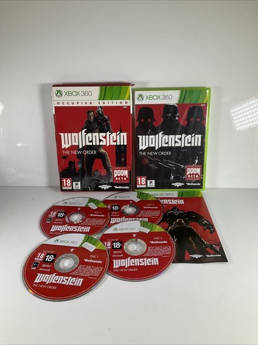 【新品未開封】xbox360 Wolfenstein　韓国パッケージ Wolfenstein: The New Order - Xbox 360 Pre-owned Free