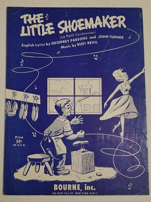 The Little Shoemaker (Le Petit Cordonnier) byParsons, Turner, Revil SheetMusic