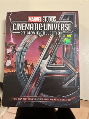 MARVEL - マーベル MCU シリーズ23作品 ブルーレイ Marvel Studios Cinematic Universe 23 Movie Collection Blu