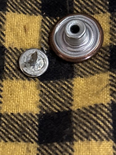 5 Lot Polo Ralph Lauren New Jeans Replacement Metal Button Stud Tack Snap Rivet