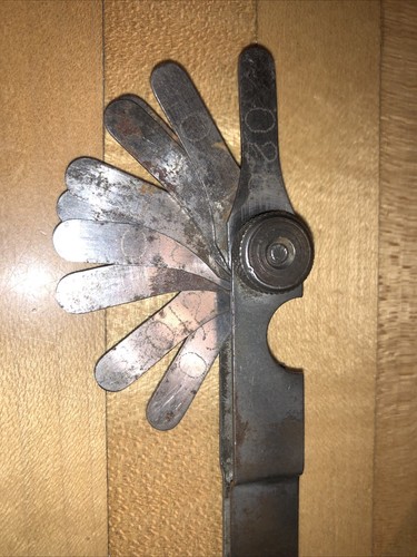 VTG Bonney Tools Tool Feeler GaugeUSA K-51 Spark Plug Gas Station Oil FREE S&H