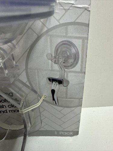 Evriholder Power Lock Suction Razor Holder W Extra Hook