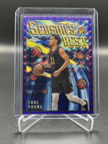 2023-24 Topps Chrome Basketball NBA Trae Young Season's Best