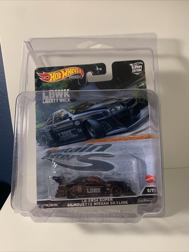 ミニカー Hotwheels LBWK Nissan Skyline ER34 Chase CHASE Hot Wheels LB-ER34 Liberty Walk Nissan Skyline