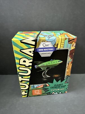 Futurama Planet Express Ship Model QMX Mini Masters Vehicles 2016 Loot Crate