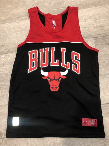 STARTER　Chicago Bulls ユニフォームシャツ　黒/赤【4907 STARTER Chicago Bulls ユニフォームシャツ 黒/赤【4907