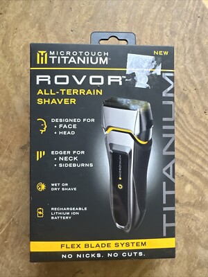 MICROTOUCH TITANIUM ROVOR ALL TERRAIN SHAVER NEW