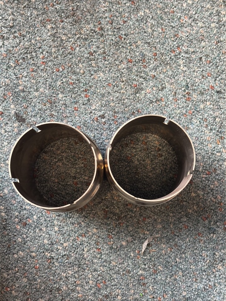 Double Wall Exhaust Tips Black,Burnt,Polished, photo 2
