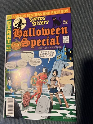 Santos Sisters Halloween Special #1 Hack/Slash Mercy Sparxx 2023 48 Pages Giant