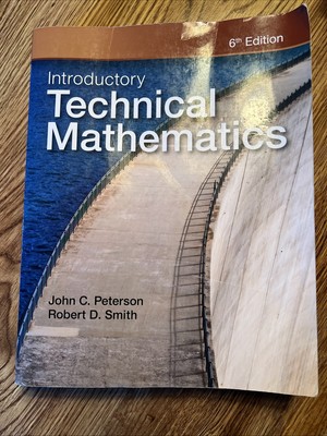 Introductory Technical Mathematics by John C. Peterson (English) Paperback Book 