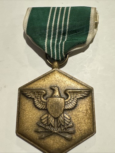 Vintage WW ll U.S. Army Military Medal With Ribbon Army