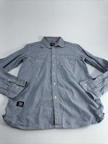 Stussy x Dickies Global Roots Workgear Blue White Striped