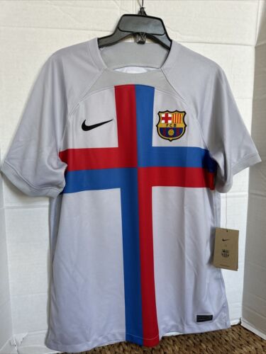 NIKE FC BARCELONA 22/23 DRI-FIT STADIUM SS THIRD SHIRT