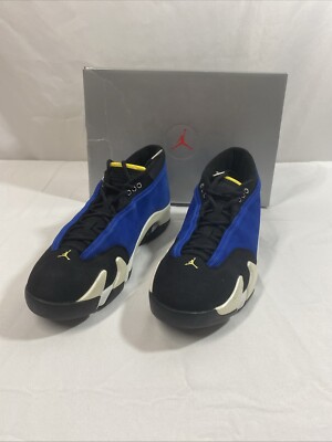 Air Jordan 14 XIV Low Laney 1999 OG Sz 12 Mens Nike Retro Blue Black 136019-401