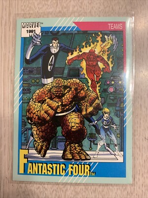 1991 IMPEL FANTASTIC FOUR 150 MARVEL COMICS TRADING CARD