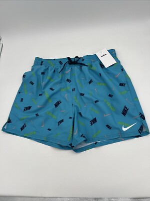 New Nike Mens ''Just Do It'' Print Swim Shorts Size L, ,XXL  NESSA474-376