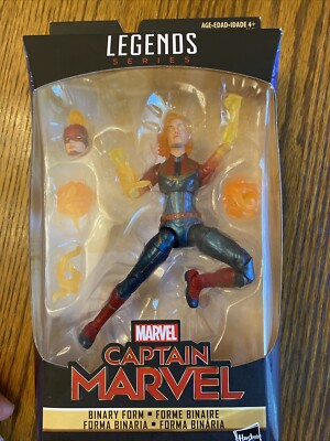 Marvel Legends Walmart Exclusive 6'' Captain Marvel Binary Form  