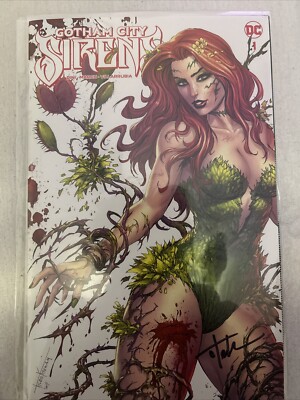 Gotham City Sirens - Poison Ivy - Signed By Tyler Kirkham (unopened W/ COA)