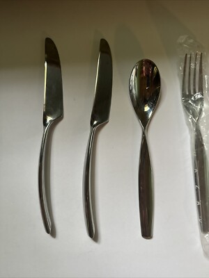 Yamazaka Morrison Swivel Stainless Flatware - 6 piece place setting MCM