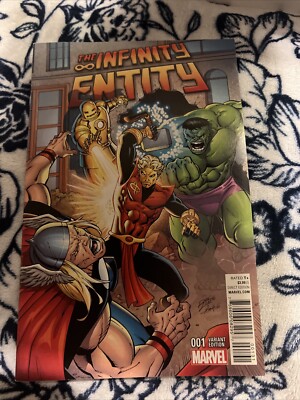 THE INFINITY ENTITY #1 - Variant cover  (Marvel 2016) Will Combine Shipping