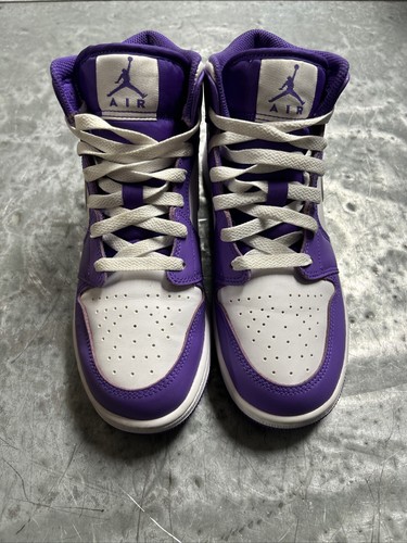 GS) Air Jordan 1 Low Purple Venom 'Purple' 553560-505