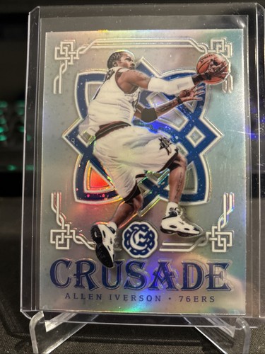 NBA Allen Iverson 16-17 Excalibur 10枚限定 2016-17 Panini Excalibur Allen Iverson Crusade Silver Prizm