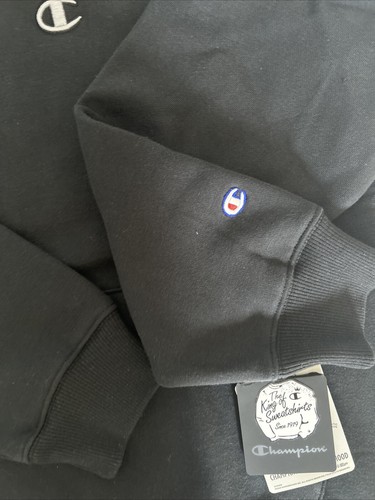 Champion Original Super Fleece Cone Hoodie Black S2202