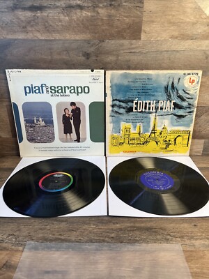 Edith Piaf Self-titled VG - Piaf and Theo Sarapo - At The Bobino Paris - EX