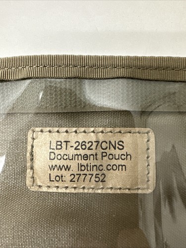 London Bridge Trading LBT-2627CNS Document Pouch Tan 499