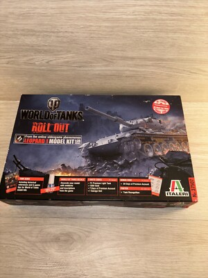 Italeri 1/35 World Of Tanks Leopard 1 Model Kit 37507 - New In Box